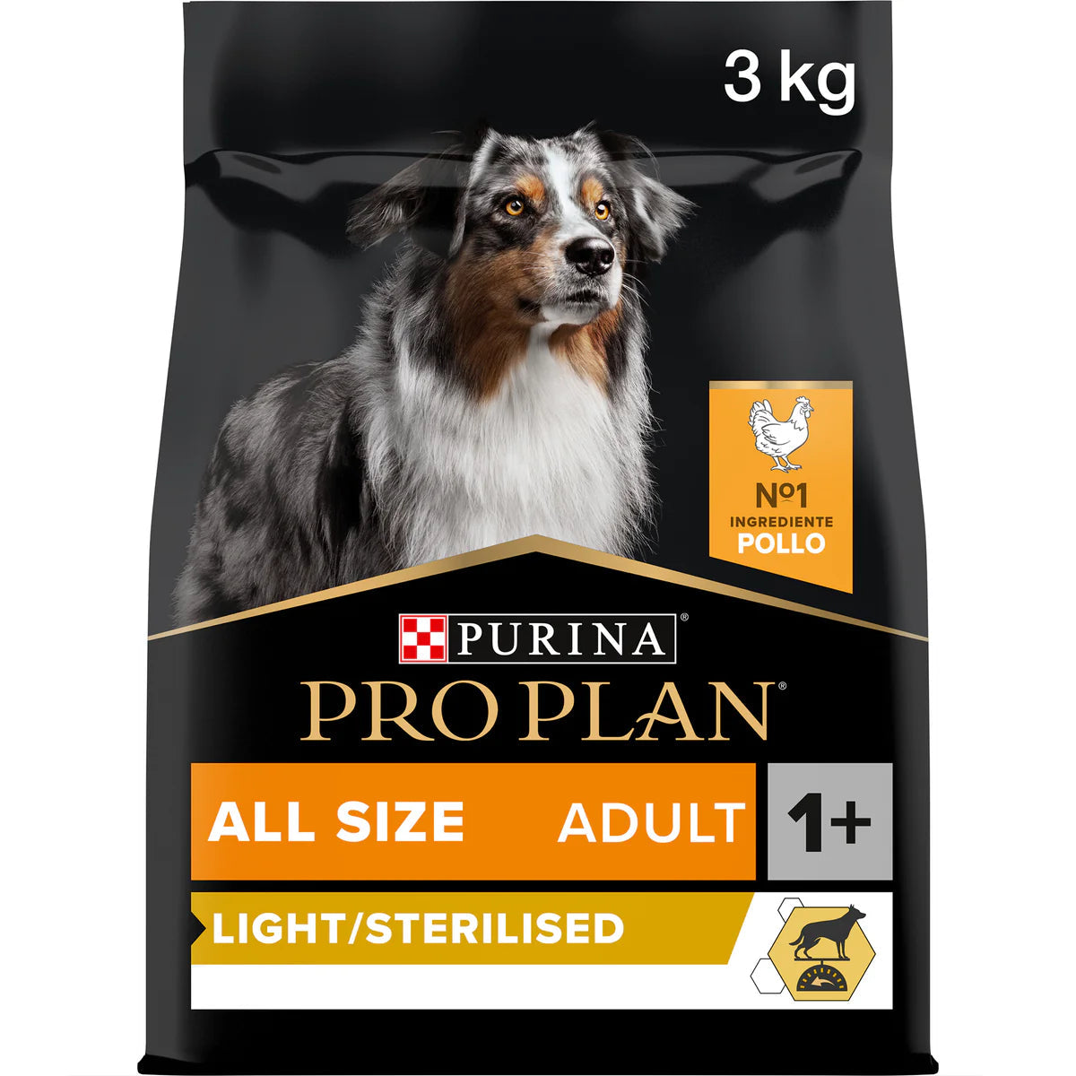 pro plan sterilised light 14kg