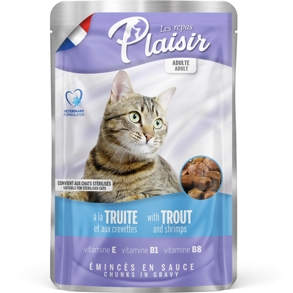 plaisir trout&sherimpes 100gm