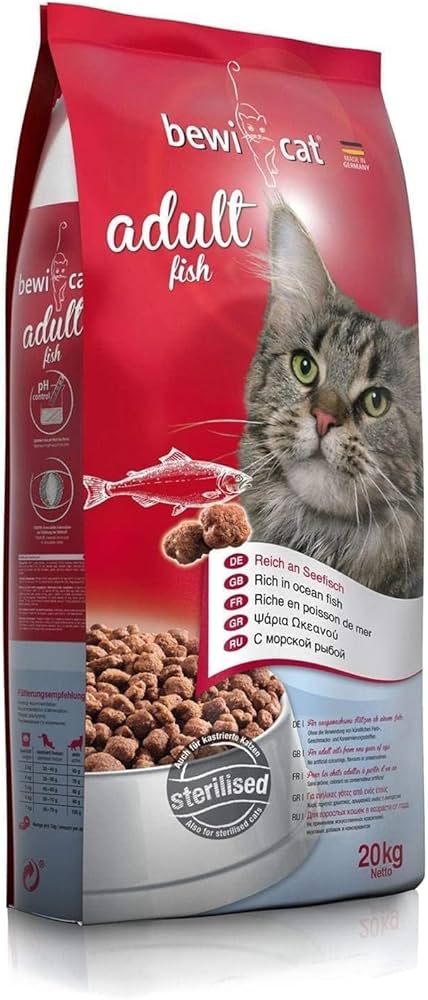 Bewi cat adult 20kg fish