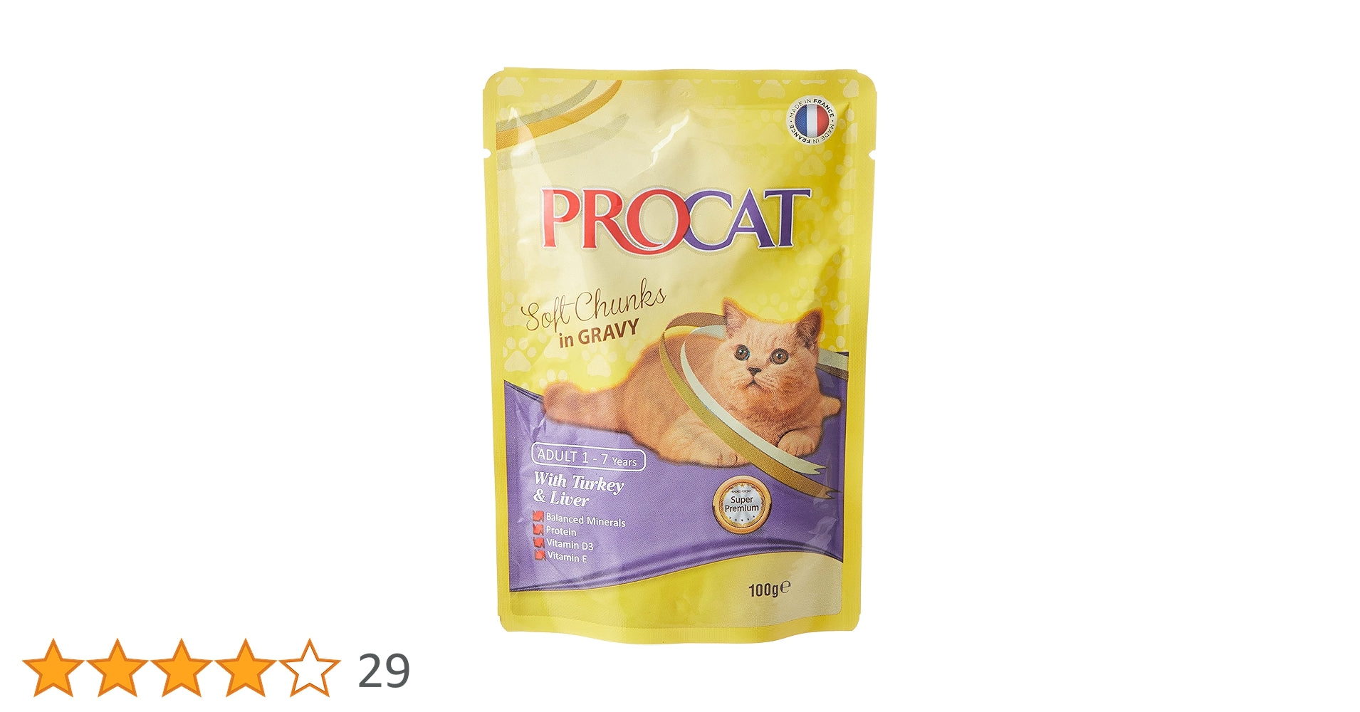Pro cat 100gm turkey