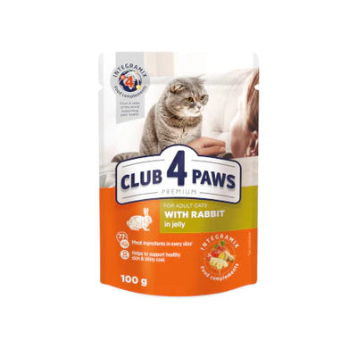 club 4 paws rabbit 100gm