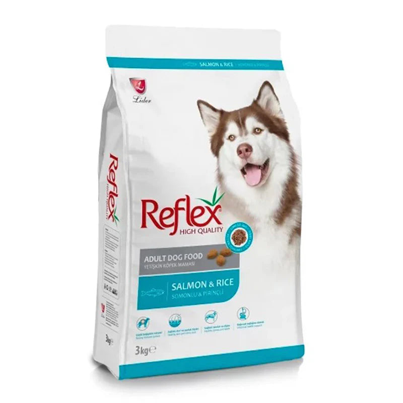 reflex dog salmon and rice ster 3kg