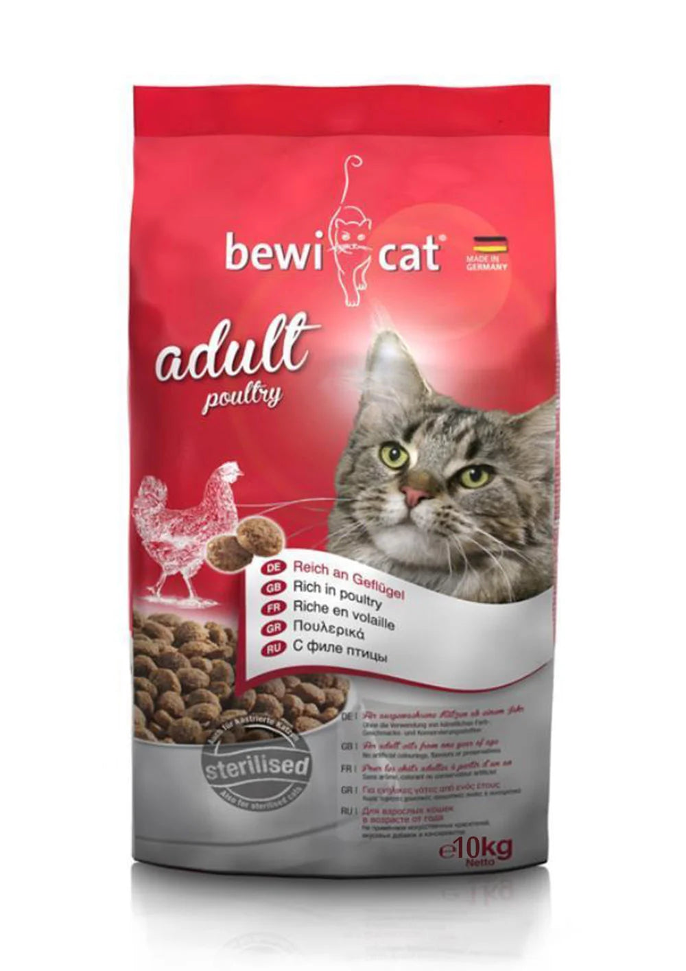 bewi cat adult poultry 10kg