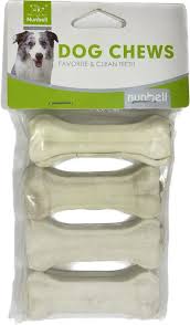 NUNBELL RUBBER BONES CHEW FOR DOGS 4PCS