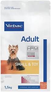 virbac adult small & toy 1.5kg